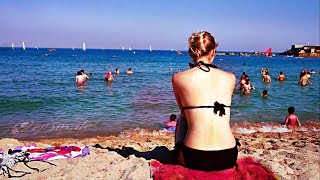 Barcelona Beach in the Summer.