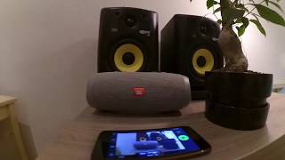 Портативная колонка JBL Charge 3 мини обзор с водой