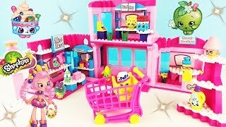 Шопкинс Супермаркет Конструктор! Игровой набор магазин! Собираем Играем Shopkins Kinstructions