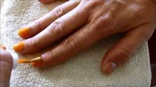 #Veda 27 - Esmalte da vez... Laranja... Meu queridinho do momento