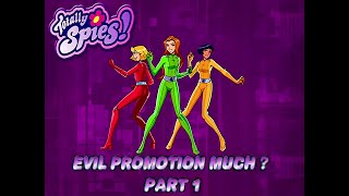 Totally Spies 4K 60fps (Season 3 Episode 24 Evil Promotion Much, Part 1)