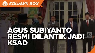 Agus Subiyanto Dilantik Jadi KSAD, Gantikan Dudung Abdurachman