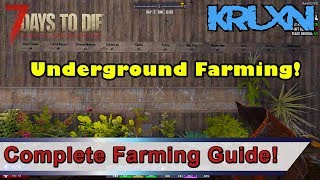 7 Days to Die Complete Farming Guide | How To