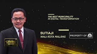 Walikota Sutiaji Raih The Best Municipality in Digital Transformation 2020
