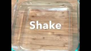 How to bake water