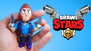 как слепить ВСЕ СКИНЫ на КОЛЬТА из пластилина из игры бравл старс / brawl stars