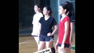 Alyssa Valdez in the Star Magic Volleyball Team Training