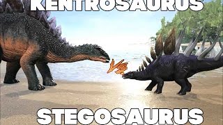 Битва в АРК 1 | Кентрозавр против Стегозавра | Kentrosaurus vs Stegosaurus