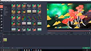 Movavi Video Editor Tutorial Titles, Callaouts, Filters, Transition, Undo & Redo