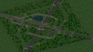SimCity 4 Interchange Timelapse