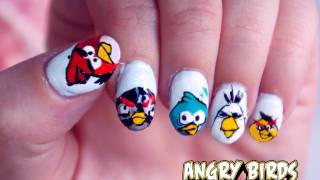 Angry Birds Nail Tutorial