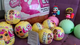 Распаковка кукол L.O.L. Confetti Pop 3 серия. Золотой шар!!!!