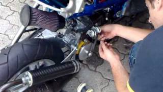 Prova Stage 6 R 1400 su disco rotante frontale minarelli orizzontale