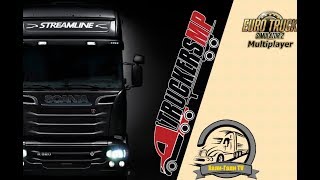 ETS2\ATS\MP Контракт.Яхта Queen .Один раз от 12тыс.км.царапины и слив топлива с яхты запрещён!