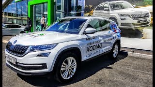 Шкода КОДИАК. Обзор салона! Авто парковка и другие электронные помощники!