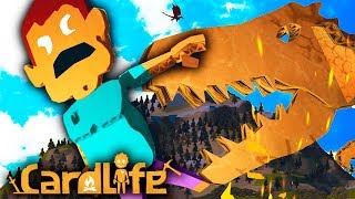 НУБ СТИВ ПОПАЛ КАРТОННЫЙ ПОХОД НА ДИНОЗАВРОВ MINECRAFT МУЛЬТИК ВИДЕО ДЛЯ ДЕТЕЙ CARDLIFE САМОДЕЛЬНЫЙ