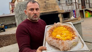 DOUGH, CHEESE, EGG. CHEESE CAKE