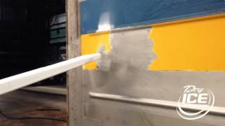 Dry Ice Blasting - Branding removal