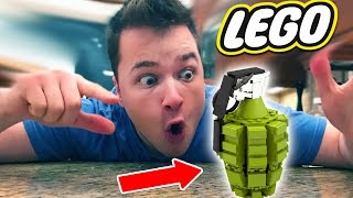 DEADLY LEGO GRENADE & EXPLODING LEGO TOYS MODS (Deadly Toys)