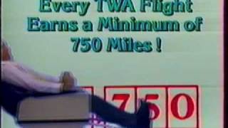 TWA 1987 Ambassador Theatre Ads for FBB Program and the Travel Channel Club
