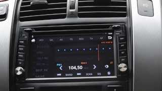 Штатные кнопки управления на руле Hyundai Tucson. Пример работы.