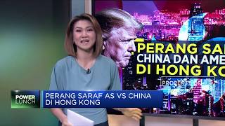 Perang Saraf AS vs China di Hong Kong