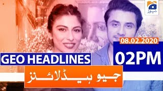 Geo Headlines 02 PM | 8th February 2020