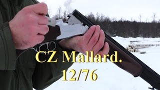CZ Mallard. Стрельба пулей ППСТ и Полева-3, 60-90 без упора.