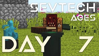 SevTech: Ages - EP 7 | Shoggoth Lairs & Charging the Necronomicon