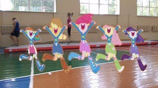 Делайте Зарядку Будете в Порядке! Занимаемся на акробатической дорожке Черлидинг для детей