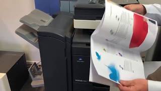 Konica Minolta C308 Booklet Printing
