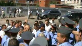 Драка на конференции ТРО КПРФ