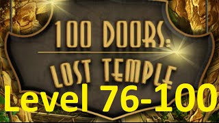 100 Doors: Lost Temple - Level 76 - 100 Walkthrough прохождение