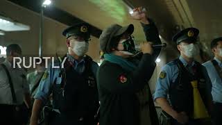 Japan: Protesters rally against Paralympics during closing ceremony