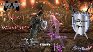 Soulcalibur Fight - New Warriors Versus - Marie vs Princess Hime (SC5)