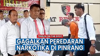 Polres Pinrang Gelar Press Release Pengungkapan Kasus Peredaran Narkotika Jenis Sabu