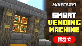 Smart Vending Machine in Minecraft PE | in Hindi | BlackClue Gaming
