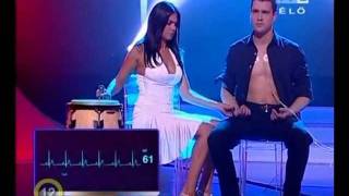 Death in a live TV show, scary moments - Máté Rakonczai