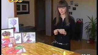 Репортаж о квиллинге на ТСВ