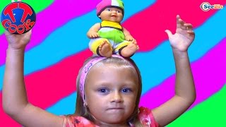 ЧЕЛЛЕНДЖ CHALLENGE Новая Игра Куклы на Голове ЧЕЛЛЕНДЖИ Для Детей GAME Challenge TOYS unboxing play