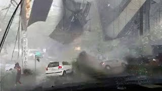 Argentina shuddered! Footage of the worst hurricane in the history of the country!