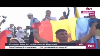 LIVE TV8, Protest in Chişinău / PMAN / 26.08.18 /