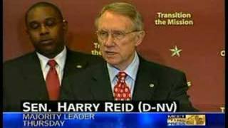 Harry Reid: Iraq War Is Lost