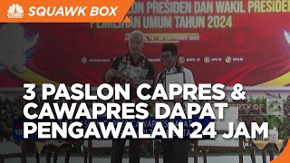3 Paslon Capres-Cawapres Dapat Pengawalan 24 Jam Dari Polri