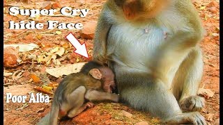 THE WORST ANNA !!! POOREST BABY ALBA SUPER CRY HIDE FACE FROM BAD MUM ANNA'S FACE