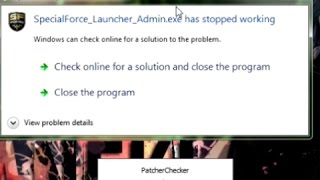 SpecialForce has stopped working - FIX