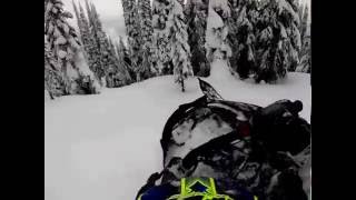 ARCTIC CAT M 8000 Pro climb tree riding with TSS CAN