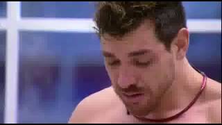 Cezar lima BBB chorando por que temperou o feijão errado
