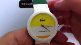 Women's Lacoste Goa Polyurethane Watch 2010530
