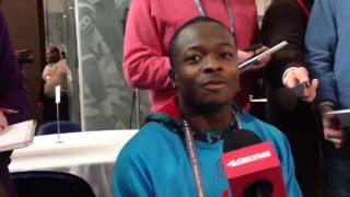 Texas wide receiver Marquise Goodwin says he wants to run t